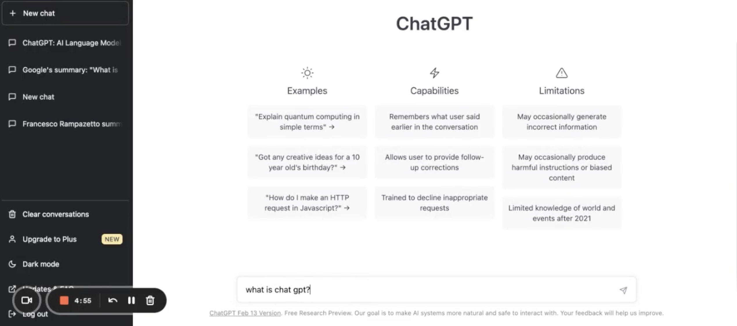 what is chat gpt?