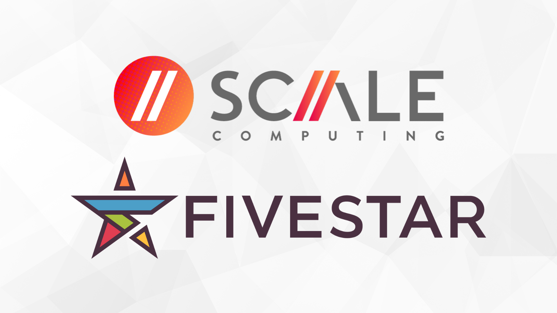 Scale Computing and Five Star Technology Solutions logos